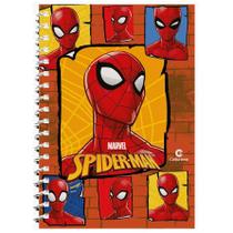 Caderno Universitário Homem Aranha Spiderman Marvel Vingadores 1 Matéria Culturama 80 Folhas