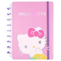 Caderno Universitário Inteligente 1x1 80 Fls Jandaia - Hello Kitty 1 Caderno Universitário Inteligente 1x1 80 Fls Jandaia - Hello Kitty 1