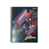 Caderno Universitário Jandaia Spider Man Espiral 10 Matérias - Diversas Capas
