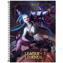 Caderno Universitário League of Legends 1 Matéria Tilibra