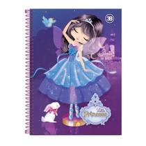 Caderno Universitário Little Princess - 80 Folhas - 3B - Capa Dura Caderno Universitário Little Princess - 80 Folhas - 3B - Capa Dura