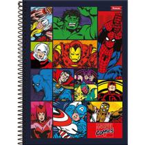 Caderno Universitário Marvel Comics 1 Matéria 80 Folhas Foroni
