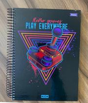 Caderno Universitário Masculino HIGH 10 matérias 160 fls Caderno Universitário Masculino HIGH 10 matérias 160 fls