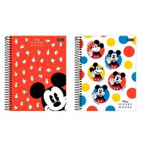 Caderno Universitário Mickey Libras 80F 1 Matéria Foroni