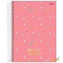 Caderno Universitário Mulher Maravilha Jandaia 160 Folhas Estampa:LJ61