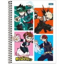 Caderno Universitário My Hero Academia (80 Folhas) - Foroni