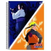 Caderno Universitario Naruto E Sasuke 1 Materia 80 Folhas SD