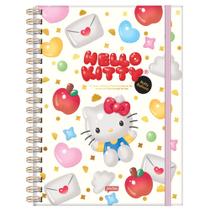 Caderno Universitário Neo 1x1 80 Fls C.D. Jandaia - Hello Kitty 2