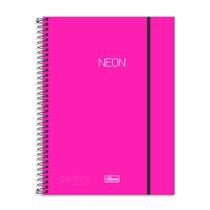 Caderno Universitário Neon 10 Matérias 160 Folhas TILIBRA