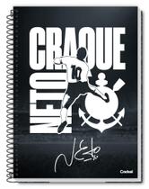 Caderno Universitário Neto Corinthians 1 Matéria 80 Folhas Credeal