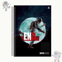 Caderno Universitário Outer Space 15 matérias 240 folhas