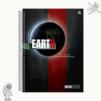Caderno Universitário Outer Space 20 matérias 320 folhas