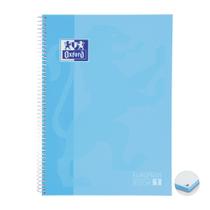 Caderno Universitario Oxford Touch CD 1 Materia 80 Fls Azul Pastel