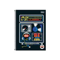 Caderno Universitário Pepper Masculino TILIBRA 1 matéria 80 fls