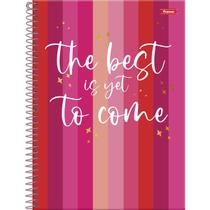 Caderno universitario pink power 10m