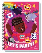 Caderno Universitário PK XD 1 Matéria 80 Folhas Credeal