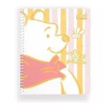 Caderno Universitário Pooh 1 Matéria School Basics - Sortido