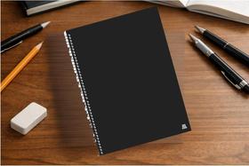 Caderno Universitário Preto 10 Matérias 1