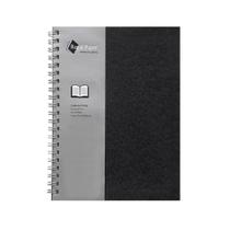 Caderno Universitario Royal Paper Prime Preto Pautado 20,5x28cm