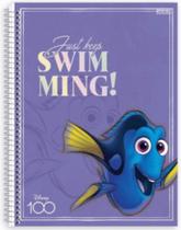 Caderno Universitário - SD - Disney 100 anos - 1 Matéria 80 Folhas
