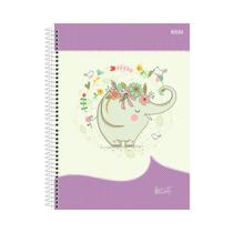 Caderno Universitário SD So Cute 1 Matéria 80 Fls