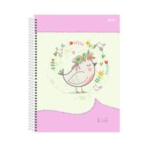 Caderno Universitário SD So Cute 10 Matéria 160 Fls Caderno Universitário SD So Cute 10 Matéria 160 Fls