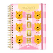 Caderno Universitário Smart Pooh 80 folhas 10 divisórias - 4496 - Dac