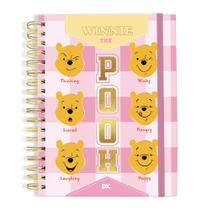 Caderno Universitário Smart Pooh 80 folhas 10 divisórias - 4496