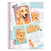 Caderno Universitário Smoogies - Golden Retriever - 80 Folhas - Foroni