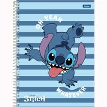 Caderno Universitário Stitch-1 Matéria 80 Folhas-Foroni