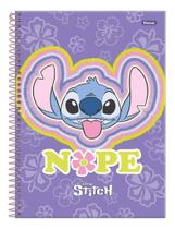 Caderno universitário stitch 10 materias 160 folhas Caderno universitário stitch 10 materias 160 folhas