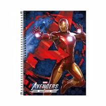 Caderno Universitário Tilibra Avengers Game 10 Matéria 160 Folhas