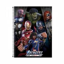 Caderno Universitário Tilibra Avengers Game 10 Matéria 160 Folhas