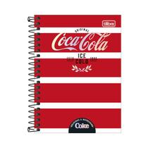 Caderno Universitário Tilibra Connect Coca-Cola 1 Matéria 80 Folhas