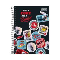 Caderno Universitário Tilibra Connect Coca-Cola 1 Matéria 80 Folhas