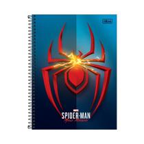 Caderno Universitário Tilibra Homem Aranha Game 10 Matérias 160 Folhas