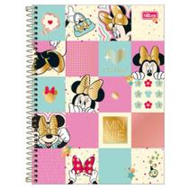 Caderno Universitário Tilibra Minnie 1 Matéria 80 Fls Espiral