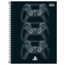 Caderno Universitário Tilibra Playstation 10 Matérias 160 Fls Capa Dura