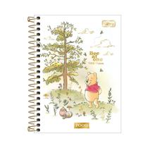 Caderno Universitário Tilibra Pooh 10 Matérias 160 Folhas