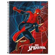 Caderno Universitário Tilibra Spider-Man Capa Dura 1 Matéria Espiral 80 Fls