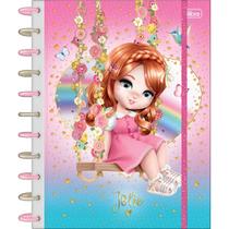 Caderno Universitário Tilidisco 1 Matéria Jolie 80 Folhas