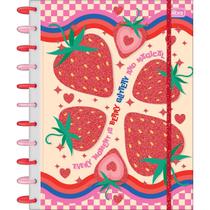 Caderno Universitário Tilidisco 10 Matérias Be Berry! 160 Folhas