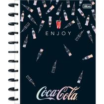 Caderno Universitário Tilidisco 10 Matérias Coca-Cola 160 Folhas