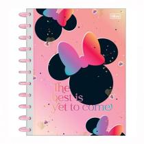 Caderno universitário Tilidisco 10x1 160 folhas Minnie - Tilibra