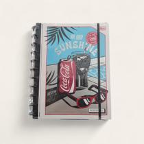 Caderno universitário tilidisco conn coca cola 10m