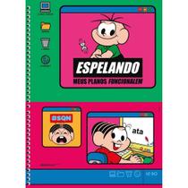 Caderno Universitário Turma da Mônica 10 Matérias Capa Dura SD