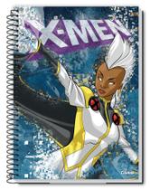 Caderno Universitário X-Men 1 Matéria Espiral Capa Dura 80 folhas Marvel Credeal
