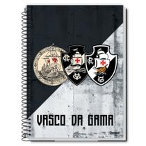 Caderno Unversitário Espiral 10 Matérias 160f Vasco da Gama Credeal