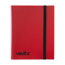 Caderno Vault X X9 com Alça para 360 Cartas Vermelho 30x25 cm Caderno Vault X X9 com Alça para 360 Cartas Vermelho 30x25 cm