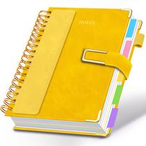 Caderno Veytust 8,5" x 11" em couro com fecho magnético, 300 páginas Caderno Veytust 8,5" x 11" em couro com fecho magnético, 300 páginas